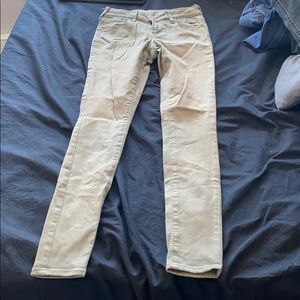 olive green pants